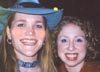 Cathy and Chelsea Clinton